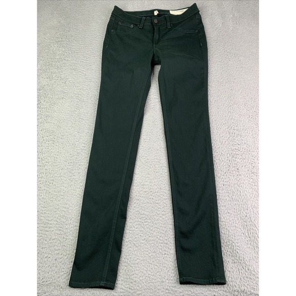 Rag & Bone Legging Pants Womens Size 27 Stretch Skinny Green Soft Cotton Blend - Picture 1 of 11
